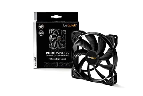 be quiet! Pure Wings 2 PWM PC Gehäuse Lüfter Schwarz (B x H x T) 120 x 120 x 25mm, 3.6 W, 12 V, BL081 Bild 4