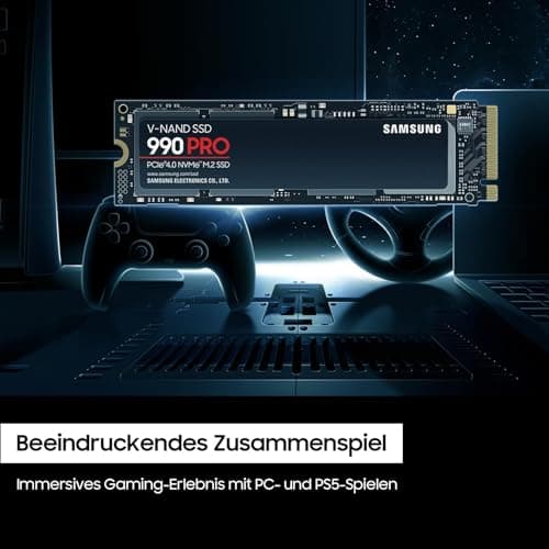 Samsung 990 PRO NVMe M.2 SSD, 2 TB, PCIe 4.0, 7.450 MB/s Lesen & BAR Plus USB-Stick Typ-A, 64 GB, 200 MB/s Lesen, 30 MB/s Schreiben Bild 8