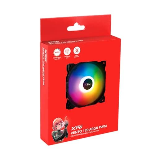 Lüfter XPG VENTO 120 (1 * 120mm ARGB Fan) schwarz retail Bild 6