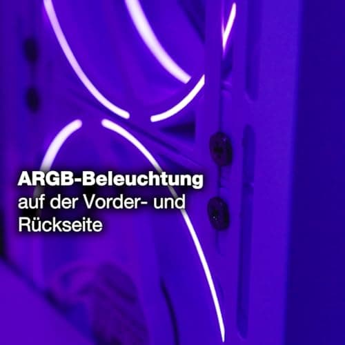 be quiet! Light Wings 140mm PWM High-Speed White 3er-Pack ARGB LED Lüfter, 2200 RPM, leise 31 dB(A), hoher Luftdruck, inkl. ARGB Hub, Weiß Bild 6