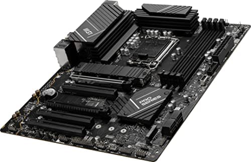 MSI PRO B760-P WiFi DDR4 ProSeries Motherboard (unterstützt Intel Prozessoren der 12. / 13. Generation, LGA 1700, DDR4, PCIe 4.0, M.2, 2,5 Gbit/s LAN, USB 3.2 Gen2, Wi-Fi 6E, ATX) Bild 4