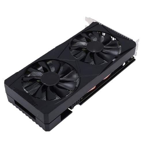 RTX 3060 6 GB GDDR6-Grafikkarte, Dual-Lüfter, PCI Express, Hochgeschwindigkeits-Grafikkarte GPU für Gaming-PC, Reibungsloses 1080p- und 2K-Gaming Bild 2