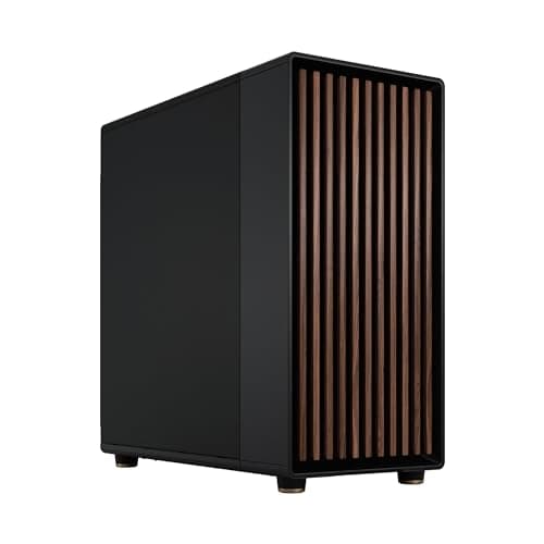 Fractal Design North XL Charcoal Black – E-ATX Full-Tower Gaming PC-Gehäuse | 3x 140-mm-Aspect-PWM-Lüfter vorinstalliert, USB Typ-C, bis 413 mm GPU-Kompatibilität, 420 mm Radiator-Support North XL Black Mesh Bild 2