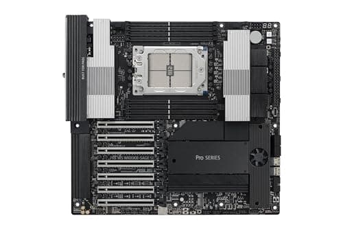 ASUS Pro WS WRX90E-SAGE SE EEB Workstation Mainboard Sockel sTR5 (7 PCIe 5.0 x16-Steckplätze, Multi-GPU-Unterstützung, 4 PCIe 5.0 M.2-Steckplätze, Dual 10 Gb LAN, PCIe Q-Release Slim), AMD sTR5 E-Sage SE Pro WRX90E Bild 6