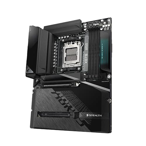 GIGABYTE X870 AORUS Stealth AMD AM5 ATX Motherboard, unterstützt AMD Ryzen 9000/8000/7000 Serie, DDR5, 16+2+2 Power Phase, 4X M.2, PCIe 5.0, USB4, WIFI7, 5 GbE, PCIe EZ-Latch Plus, 5 Jahre Garantie Bild 8