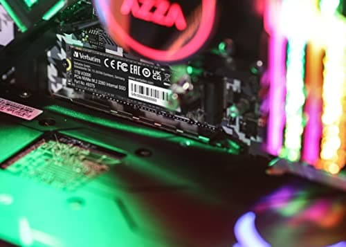 Verbatim Vi3000 NVMe M.2 SSD 1 TB, internes SSD-Laufwerk mit PCIe Gen 3 Schnittstelle, bis zu 3.100 MB/s Lesegeschwindigkeit, kompakt und leistungsstark für PC und Laptop, schwarz Bild 7