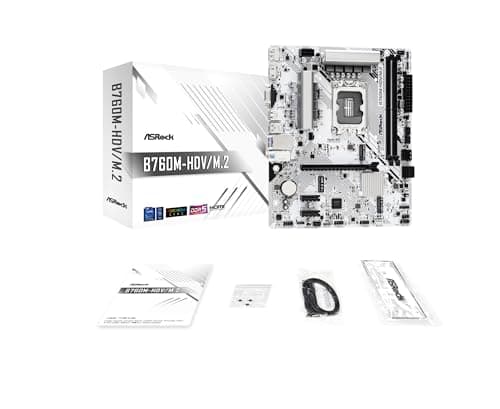 ASROCK Carte Mère B760M-HDV/M.2 DDR5 (Intel LGA 1700) Micro ATX Bild 6