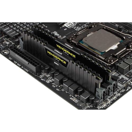Corsair Vengeance LPX 16GB (2x8GB) DDR4 2400MHz C14 XMP 2,0 High Performance Desktop Arbeitsspeicher Kit, Schwarz, CMK16GX4M2A2400C14, 2 x 8 GB Bild 8
