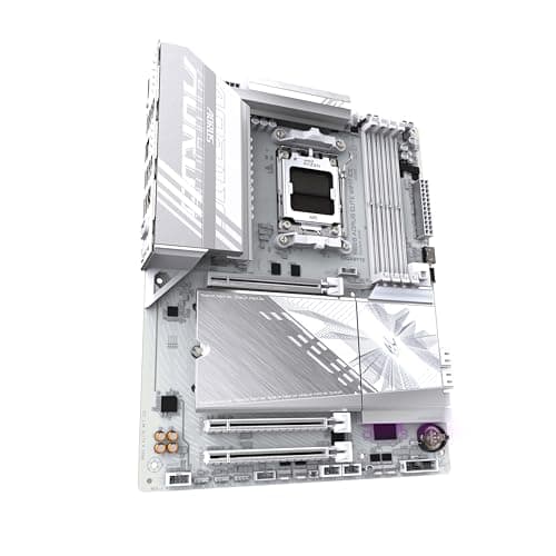 GIGABYTE B850 AORUS Elite WIFI7 Ice Motherboard - AMD Ryzen 9000 Serie CPUs, 14+2+2 Phasen digitales VRM, bis zu 8200MHz DDR5 (OC), 1xPCIe 5.0 + 2xPCIe 4.0 M.2, 2,5 LAN, WiFi 7, USB 3.2 Gen 2x2 Bild 6