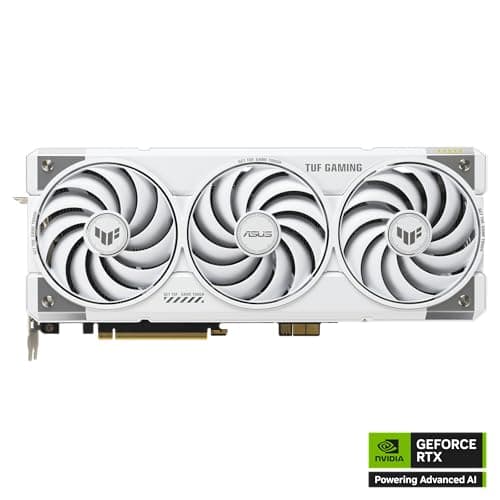 ASUS TUF Gaming GeForce RTX 5070 Ti 16GB GDDR7 BTF White OC Edition Grafikkarte (NVIDIA DLSS 4, 3,125-Slot, PCIe 5.0, 3X DisplayPort 2.1b, 2X HDMI 2.1b, GC-HPWR, Weiß, TUF-RTX5070TI-O16G-BTF-WHITE) Bild 3