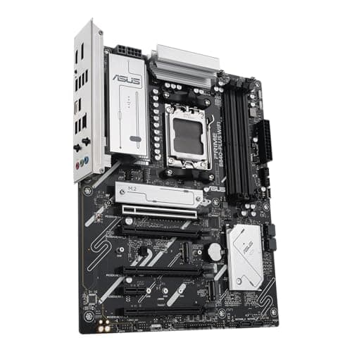 ASUS Prime B840-PLUS WiFi-CSM AMD AM5 B840 ATX Commercial CSM Motherboard, Advanced AI Ready, DDR5, PCIe 4.0, 3X M.2, Wi-Fi 6E, 2.5G LAN, DP, HDMI, USB Type-C, BIOS Flashback, ASUS Control-Center Bild 8