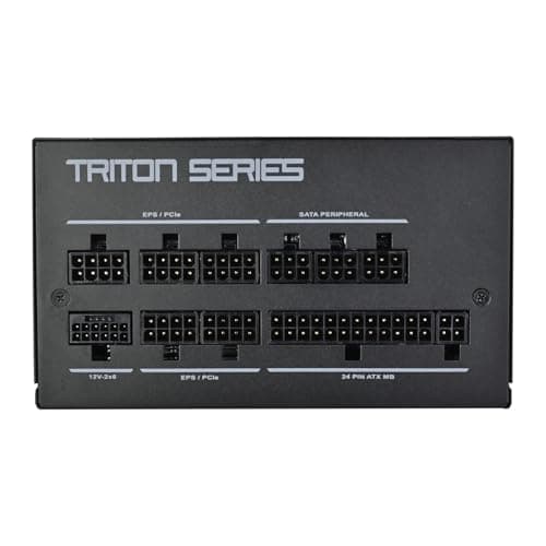 Silverstone Triton 850Rz - Cybenetics Gold vollständig modulares ATX-Netzteil, 850W, ATX 3,1 & PCIe 5, SST-TR850R-GM Bild 6