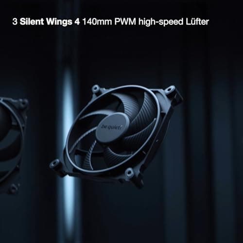 be Quiet! Dark Base 701 Black PC-Gehäuse, 3X Silent Wings 4 PWM high-Speed Lüfter, ARGB-Beleuchtung + Controller, Hub, Lüftersteuerung, Mainboard-Tray für invertiertes Layout, BGW58 Bild 3