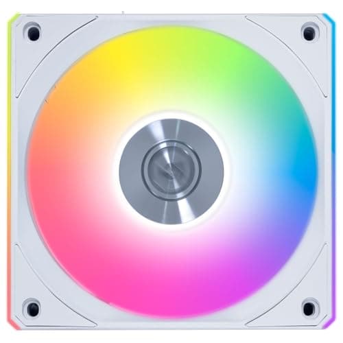 Lian Li UNI FAN CL Wireless Reverse Blade 120mm ARGB PWM Lüfter Weiß (3er Pack mit Controller) | Leistungsstarke Kühlung – für Gehäuse & Radiator Bild 6