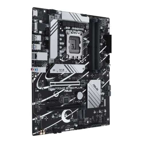 ASUS Prime B760-PLUS Intel B760 (13. und 12. Generation) LGA1700 ATX Motherboard PCIe 5.0, DDR5, 3X PCIe 4.0 M.2 Slots, 2,5 GB LAN, DP, HDMI, USB 3.2 Gen 2x2 Typ-C, Front USB 3.2 Gen 1 Type-C, Bild 6