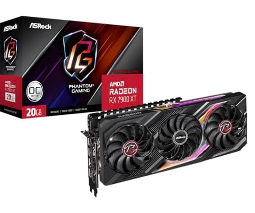 ASRock Vaizdo plokštÄ AMD Radeon RX 7900 XT Phantom Gaming 20GB OC GDDR6 320-bit 3xDP 1xHDMI