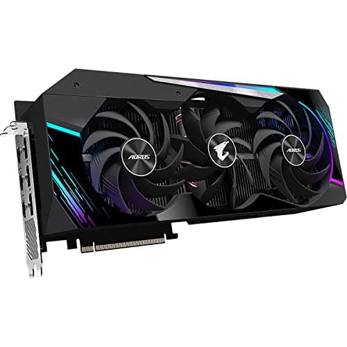 Gigabyte AORUS GeForce RTX 3080 Master 12GB Grafikkarte, GV-N3080AORUS M-12GD, Schwarz Bild 4