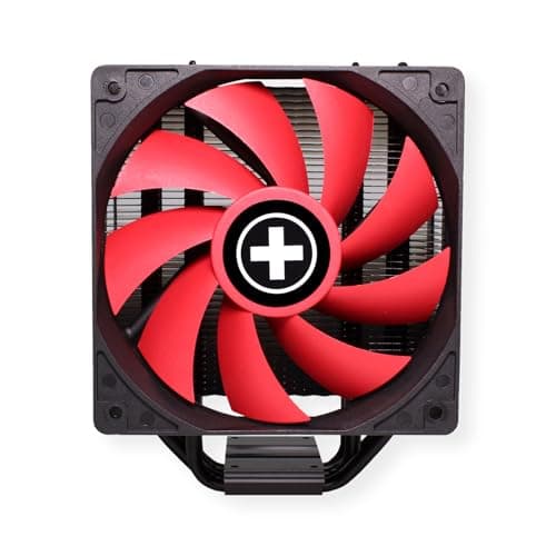 Xilence Performance A+ Serie | CPU Kühler | XC051 | Multi Sockel | AMD | Intel | rot/schwarz, rot/matt schwarz, 120 mm