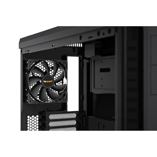 be quiet! Pure Base 600 Black PC-Gehäuse, 2X Pure Wings 2 Lüfter, Radiatoren bis 360mm, 3-stufige Lüftersteuerung Pure Base 600 Schwarz Bild 5