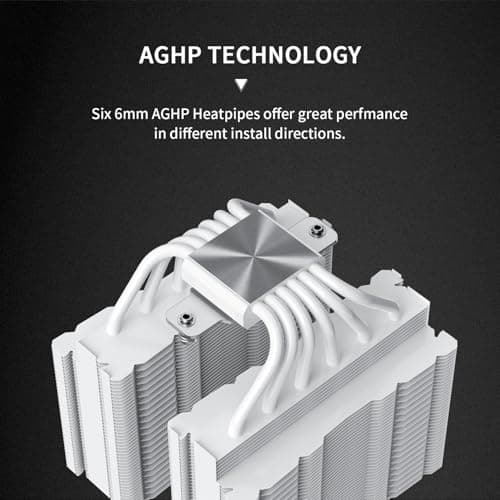 Thermalright Peerless Assassin 140 Digitaler weißer CPU-Kühler, Doppeltürme und Doppelventilator-Kühlung, CPU-Luftkühler, ARGB Digitalbildschirm, obere Abdeckung, für AM4/AM5, Intel LGA1851/1700/115X Bild 8
