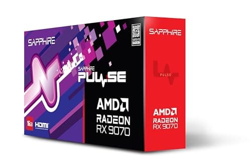 Sapphire Pulse Radeon RX 9070 AMD 16 GB GDDR6 Grafikkarte 16.384 MB SAPPHIRE PULSE OC GBGrafikkategorie: Gaming High-End Grafikfamilie: Modell: RADEON Grafikspeicher Grösse: Schnittstelle Bild 2