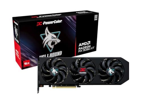 PowerColor Radeon RX9060XT Hellhound OC 16GB 9060 XT 16GB Hellhound Bild 2