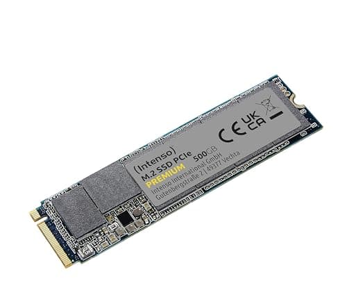 Intenso 500GB M.2 SSD PCIe Premium, bis zu 2100 MB/s, Festkörper-Laufwerk (PCI Express Gen.3x4 NVMe 1.3, Solid State Drive) 500GB M.2 PCIe Premium Bild 2