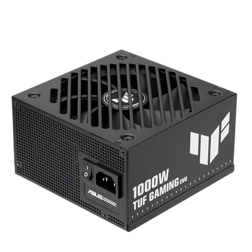 ASUS TUF Gaming 1000W Gold EVO Gaming Netzteil (1000 Watt, Lüfter mit Doppelkugellager, ATX 3.1 & PCIe 5.1 kompatibel, 80 Plus Gold Zertifizierung, geätzte Kabel, Schwarz) Bild 6