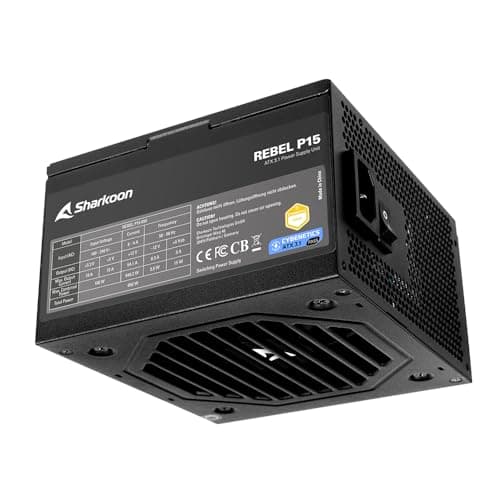 Sharkoon Rebel P15, 650W, ATX3.1, Cybenetics Gold Bild 4