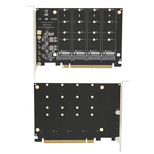 Sxhlseller 4 Bay M.2 NVMe SSD auf PCIe 4.0 Bild 6