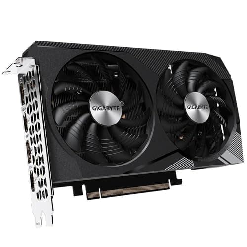 Gigabyte NVIDIA GeForce RTX 3060 WINDFORCE OC V2 Graphics Card - 12GB GDDR6, 192-bit, PCI-E 4.0, 1792MHz Core Clock, 2 x DP 1.4, 2 x HDMI 2.1, NVIDIA Ampere - GV-N3060WF2OC-12GD Bild 3