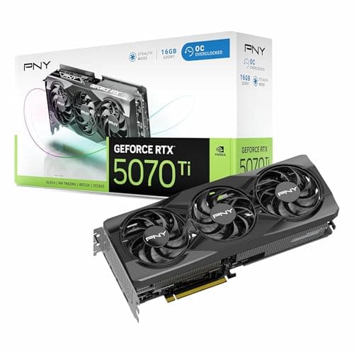 PNY Triple GeForce RTX 5070 Ti OC 16GB GDDR7 256Bit HDMI/DP Grafikkarte
