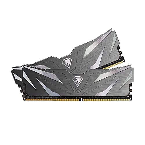 Netac DDR4 DRAM 32 GB Kit (2 x 16 GB) 3200 MHz XMP 2.0 Dual Channel RAM CL16 (PC4-25600) 1,35 V 288-Pin verbesserter Aluminium-Kühlkörper ideal für Gaming-Computer-Upgrade – Shadow II Serie 32GB Kit (2x16GB) 3200 MHz Schwarz Bild 2