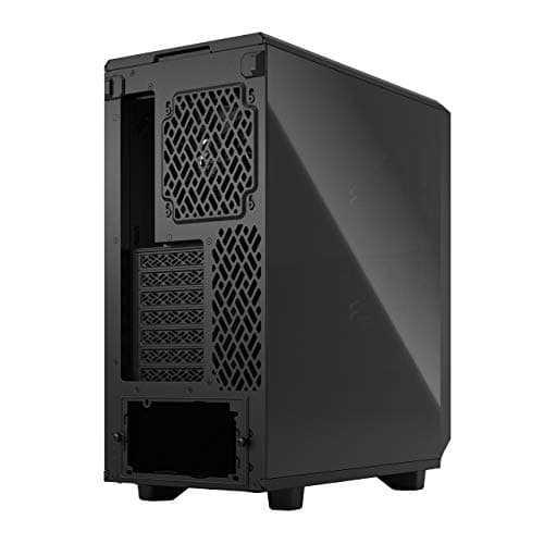 Fractal Design Meshify 2 Compact Black ATX Flexible High-Airflow Dark Tinted Tempered Glass Window Mid Tower Computer Case Schwarz/schiere Freude Bild 8