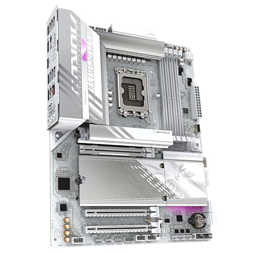 GIGABYTE B860 AORUS Elite WIFI7 Ice Mainboard - Intel Core Ultra CPUs, 14+1+2+1 Phasen VRM, bis zu 9200MHz DDR5, 1xPCIe 5.0 + 2xPCIe 4.0 M.2, 2,5 GbE LAN, WiFi 7, USB 4 Bild 6