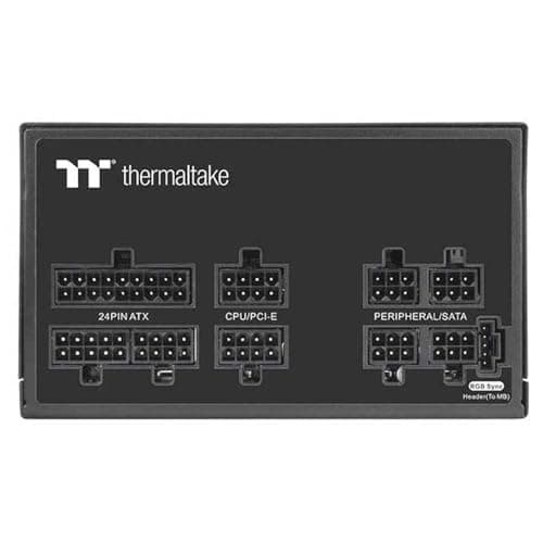 Thermaltake Toughpower GF1 ARGB 650W PC Netzteil | 80 Plus Gold | Vollmodular ATX | Riing Duo 140mm ARGB Lüfter | Smart Zero Fan (sehr leise) Bild 8