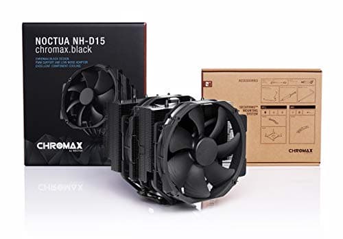Noctua NH-D15 chromax.black, Dual-Tower CPU Kühler (140mm, Schwarz) Bild 8