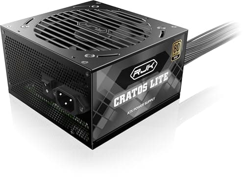 RAIJINTEK CRATOS LITE 650W Black, 80 Plus Gold, ATX 3.1, Nicht-Modulares PC-Netzteil, PCIe 5.1 Ready, 120mm Smart Fan, DC-to-DC, 12V-2×6 Anschluss, 5 Jahre Garantie Bild 6