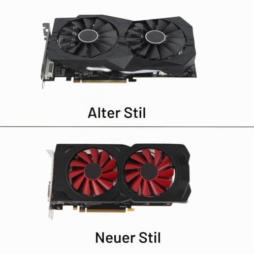 AMD Radeon RX 580 8GB GDDR5 Grafikkarte 256-Bit 2048SP PC-Gaming-Grafikkarte mit PCI Express 3.0 X16 3×DisplayPort 1×DVI 1×HD-Multimedia-Schnittstelle für Desktop Computer Bild 8