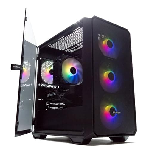 PcCom Ready V2 Gaming-PC Intel Core i5-12400F, RTX 5060 Ti 16 GB, 32 GB RAM, 1 TB NVMe SSD, Windows 11 Home, Leistungsstarker Gaming-PC für 1080p/1440p Bild 8