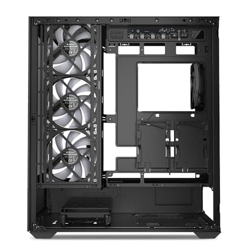 Sharkoon AK6 RGB PC Gehäuse, ATX, Schwarz Bild 8
