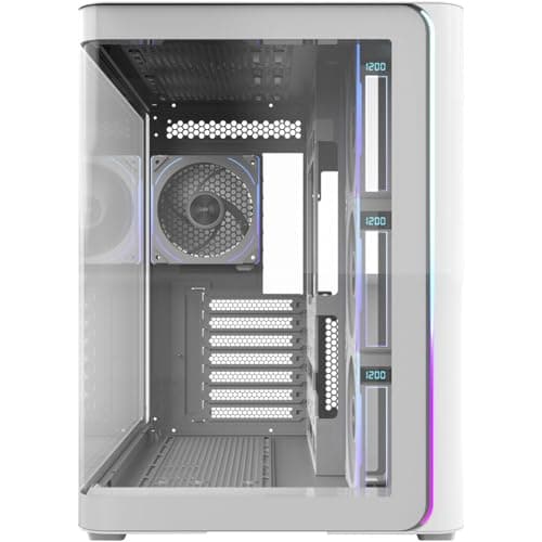 Fortron FSP GEH Midi M580 WP ATX/M-ATX/M-ITX/ARGB o.N. White Retail Bild 4