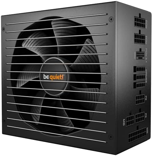 be quiet! Straight Power 12 850W, ATX 3.1, 80 Plus Platinum, nahezu unhörbarer Silent Wings Lüfter, für PCIe 5.1 und PCIe 6+2 Grafikkarten, 12V-2x6 Kabel enthalten, BN337