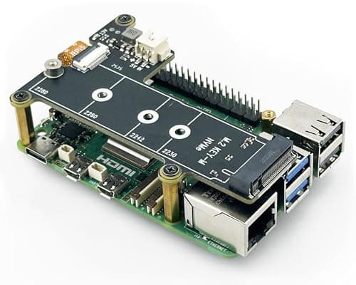 ElectroCookie PCIe auf M.2 NVMe SSD HAT Board für Raspberry Pi 5 (X1001) Bild 2