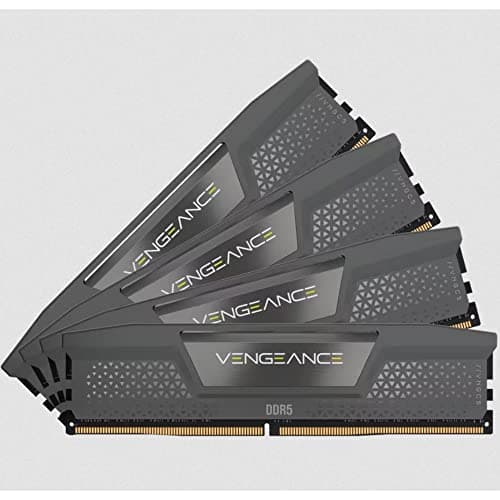 CORSAIR VENGEANCE DDR5 RAM 64GB (4x16GB) Bis zu 5600MHz CL36 AMD EXPO Intel XMP 3.0 Desktop-Arbeitsspeicher – Grau (CMK64GX5M4B5600Z36) Bild 3