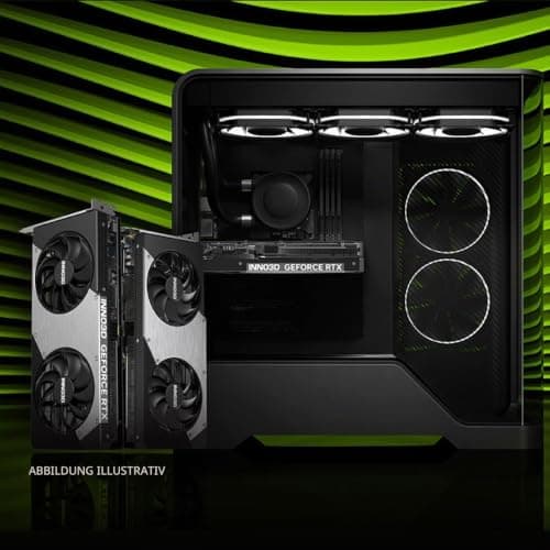 INNO3D NVIDIA GeForce RTX 5060 Ti Twin X2 OC 16GB GDDR7 Gaming Graphics Card (Dual Fan, 2 Slot, Reflex 2 RTX AI DLSS4) Bild 8