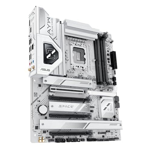 ASUS Z890 AYW Gaming WiFi W ATX Z890 Motherboard, Intel® Core™ Ultra Series 2 Ready, Advanced AI PC-Ready, 16+1+2+1 Stufen, DDR5, PCIe® 5.0, Thunderbolt™ 4, USB Type-C®, 4x M.2, Wi-Fi 7, 2.5GB LAN Bild 4