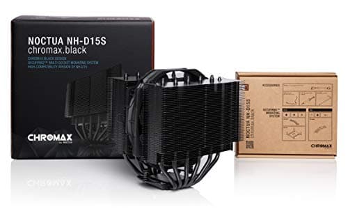 Noctua NH-D15S chromax.black, Premium CPU-Kühler mit NF-A15 PWM 140mm Lüfter (Schwarz) Bild 8