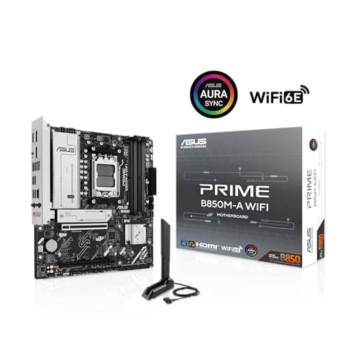 ASUS Prime B850M-A WiFi mATX Mainboard Sockel AM5 DP/HDMI/USB-C Bild 4