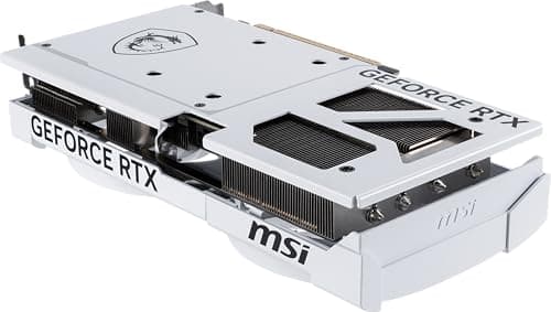 MSI Gaming RTX 5070 12G Ventus 2X OC White Grafikkarte (12GB GDDR7, 192-Bit, Extreme Performance:2557MHz, DisplayPort x3 2.1a, HDMI 2.1b, NVIDIA Blackwell Architecture) Bild 8